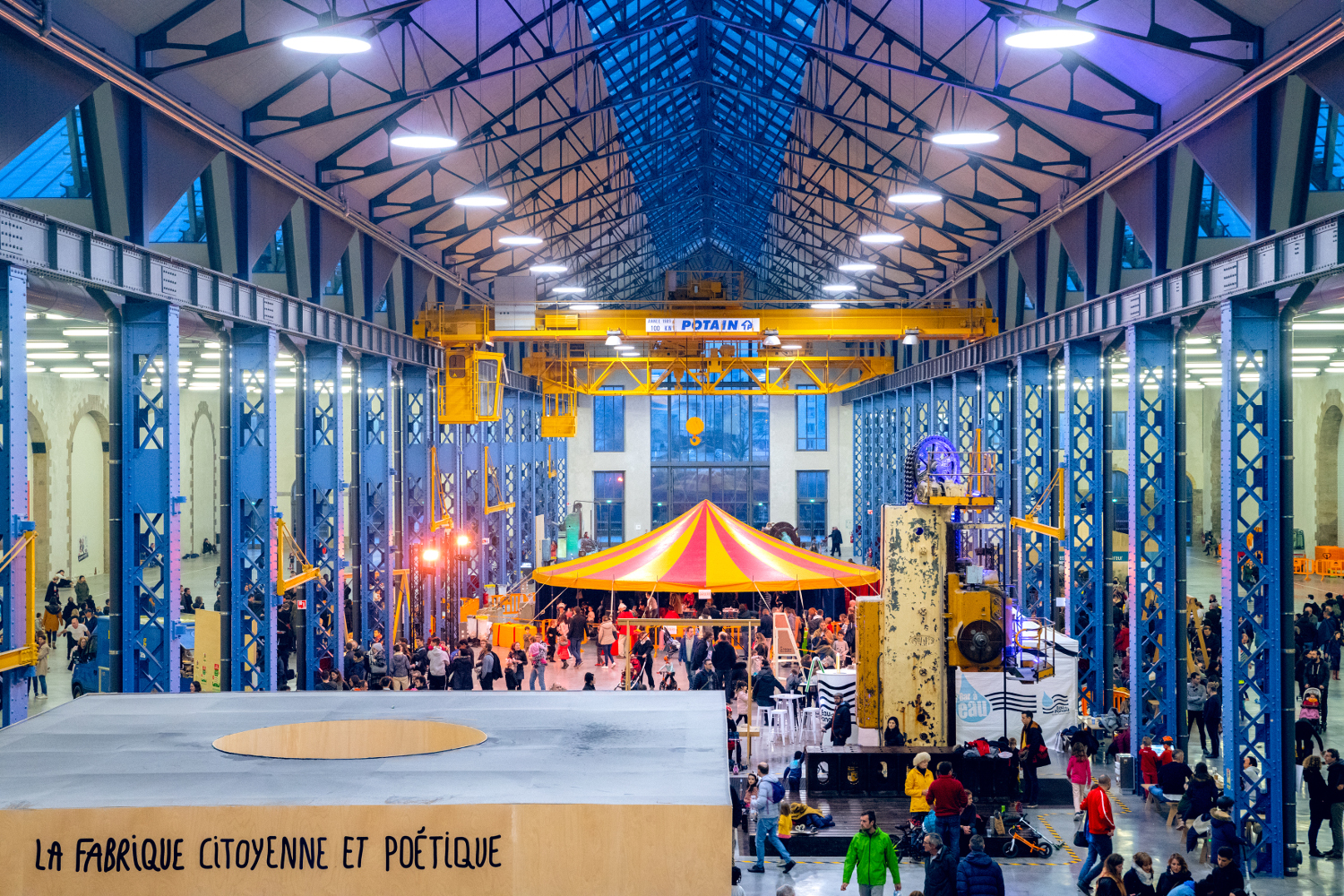 Place des machines aux Ateliers des Capucins à Brest