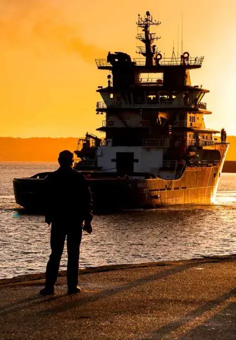 le remorqueur abeille bourbon dans la rade de Brest