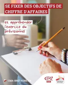 Quinzaine de l'entrepreneuriat - Gérer, financer - Se fixer des objectifs de chiffre d'affaire et appréhender l'exercice du prévisionnel