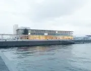 Une vue en 3D d'un bâtiment.