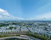 Vue aérienne du secteur Siam 