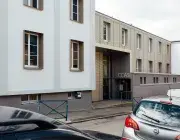 Vue extérieure du nouveau bâtiment du CCAS de la ville de Brest. 