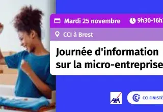 Quinzaine de l'entrepreneuriat - Se lancer - Atelier « La Micro-entreprise » : construisez votre projet d’entreprise et donnez-vous toutes les chances de réussir