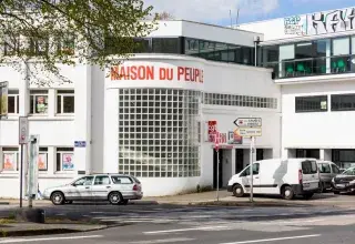 Visite de la maison du Peuple